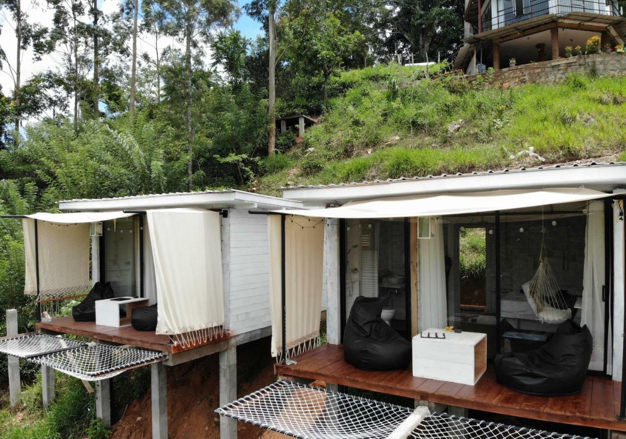 The Hideoutella Wood Cabins Luxury tent Ella